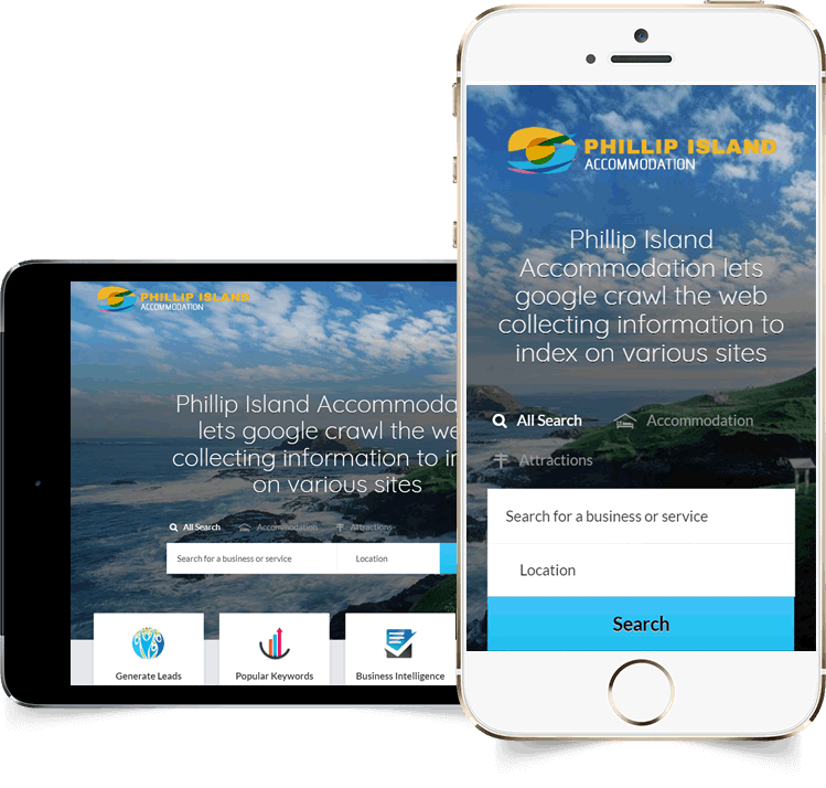 Phillip Island Accommodation displayed beautifully on multiple devices